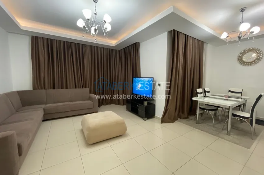 Purchase  Real estate for a residence permit. Three-room apartment with furniture in Alanya, Tosmur district  3 