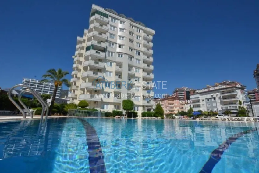 Three-room apartment with sea view, suitable for a residence permit - Cikcilli district, Alanya 3 