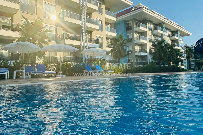 Long-term 4+1 penthouse rental in Alanya, Kestel C19 district 6 