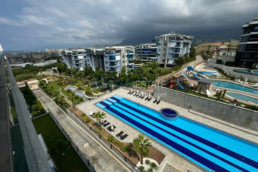 Purchase  Duplex penthouse with sea and mountain views in a new complex — Alanya, Kargicak district 40 