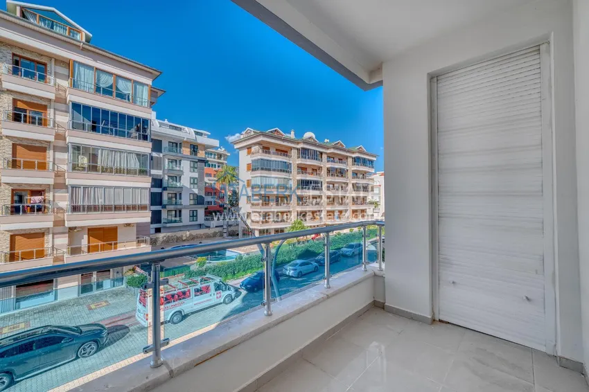 Purchase Linear 4+1 apartment with a modern interior in a complex on the beachfront in Alanya, Oba district 43 