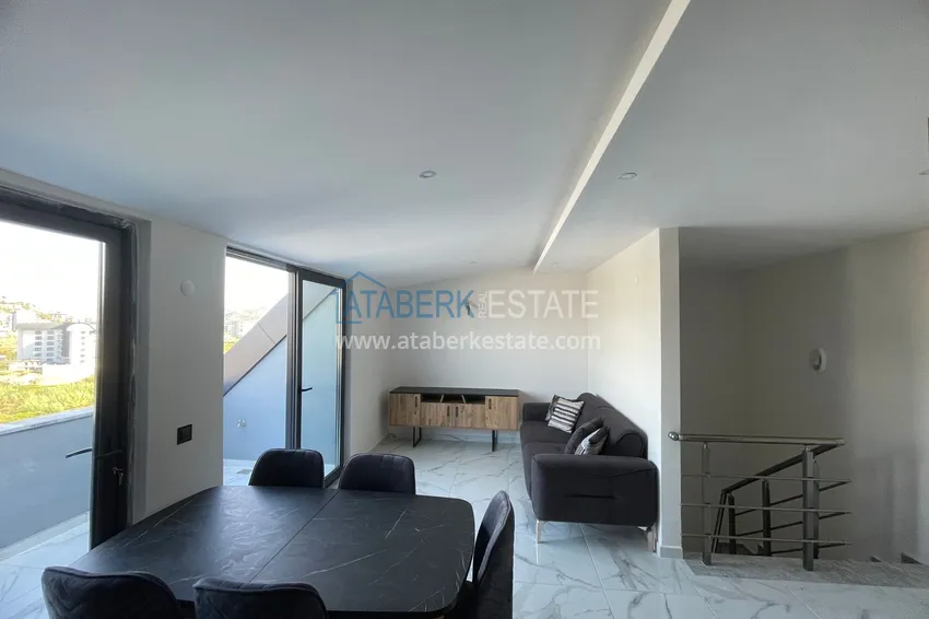Purchase Duplex with new furniture and mountain views in a modern complex - Gazipasa City 4 