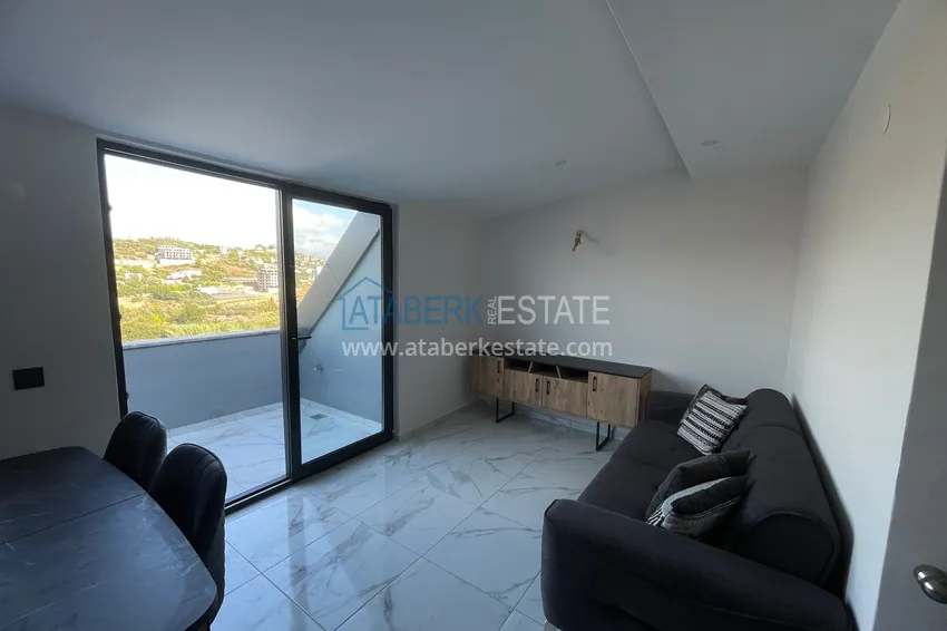 Purchase Duplex with new furniture and mountain views in a modern complex - Gazipasa City 5 