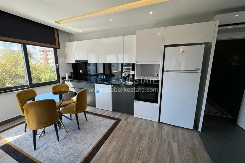 Purchase  2+1 apartment with furniture and sea view in a young complex, Mahmutlar district — Alanya 8 