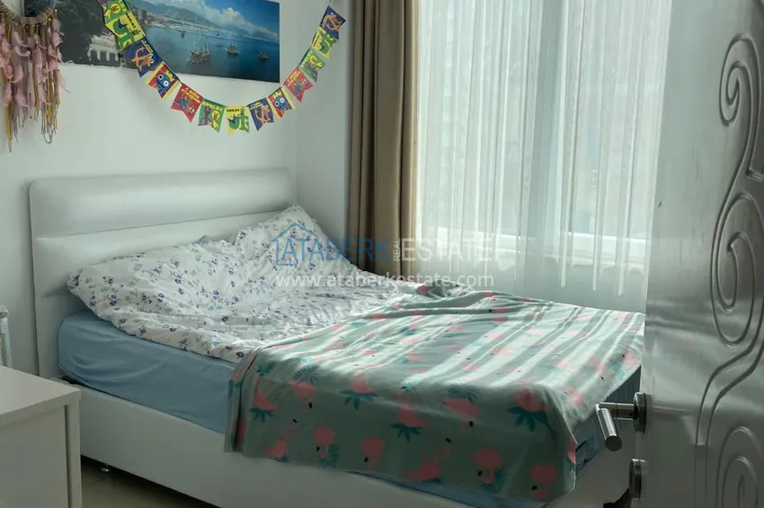 Purchase  Real estate for a residence permit. Three-room apartment with furniture in Alanya, Tosmur district  5 