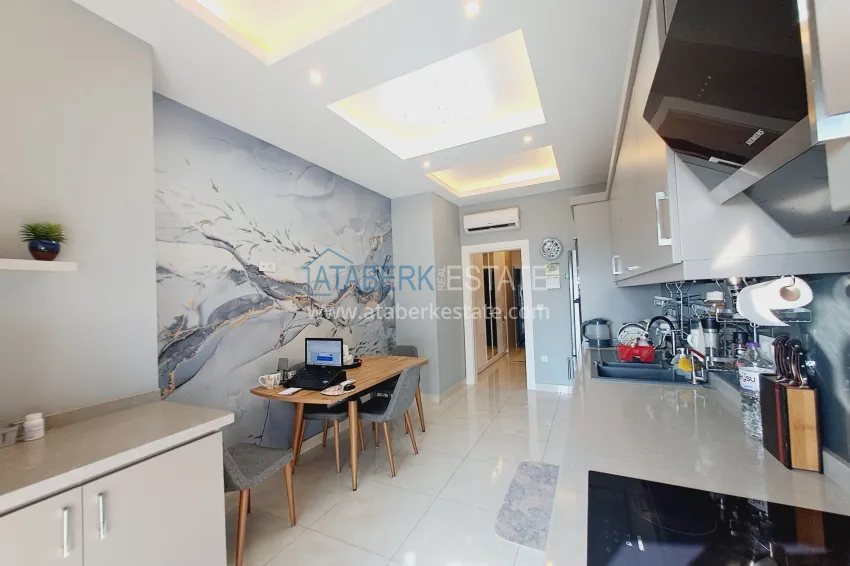 Purchase Linear 3+1 apartment with separate kitchen, new furniture and partial sea view - Mahmutlar district, Alanya 9