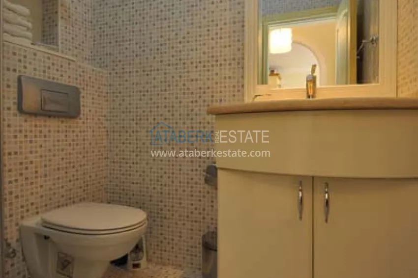 Purchase  One bedroom apartment in a cozy residential complex. Suitable for a residence permit. Oba District, Alanya 6 