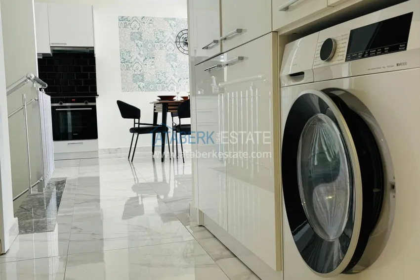 Purchase  Long-term 4+1 penthouse rental in Alanya, Kestel C19 district 6 