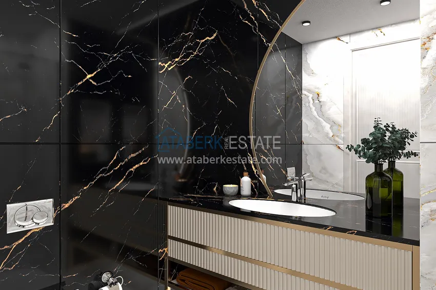 Purchase  Investment property under construction from an investor — Alanya, Oba district  8 