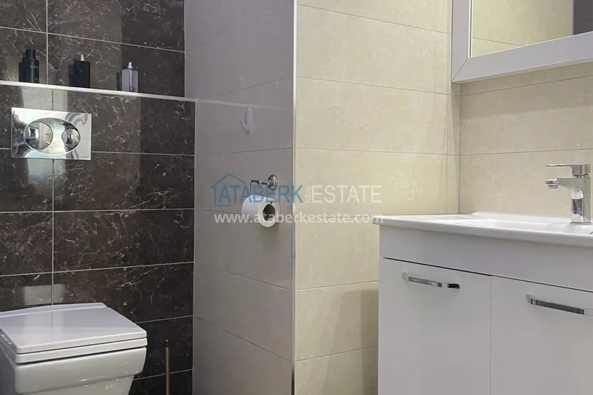 Purchase  Real estate for a residence permit. Three-room apartment with furniture in Alanya, Tosmur district  7 