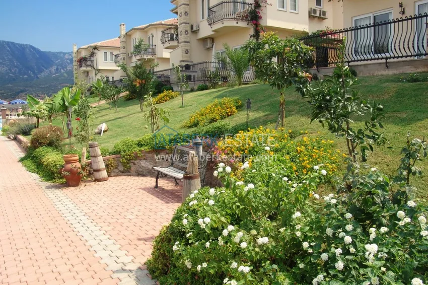 Turnkey 2 bedroom apartment with garden and luxurious panoramic view – Alanya, Mahmutlar 8 