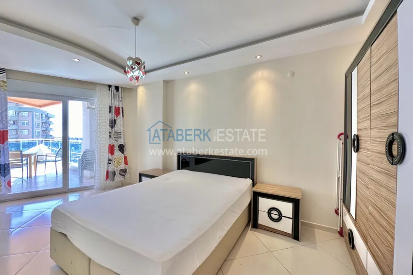 Purchase Apartment 1+1 with furniture and sea view, suitable for a residence permit - Alanya, Tosmur district 6 