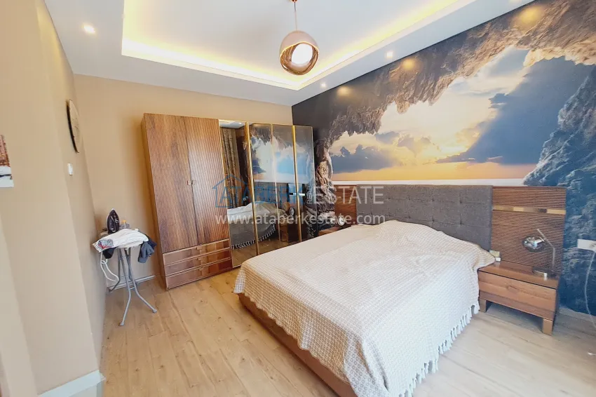 Purchase Linear 3+1 apartment with separate kitchen, new furniture and partial sea view - Mahmutlar district, Alanya 12