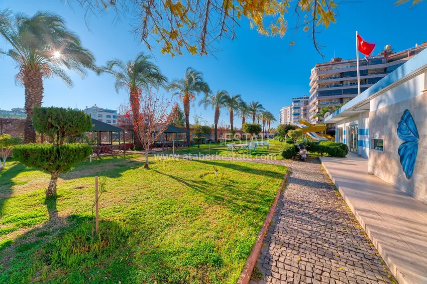 Furnished two-bedroom apartment in Tosmur, on the banks of a mountain river 250 meters from the beach 8 