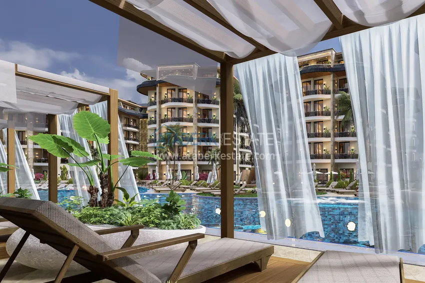 Investment property under construction from an investor — Alanya, Oba district  8 