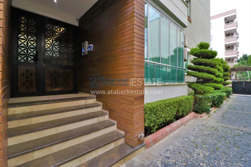 1+1 apartment just 350 meters from the Mediterranean Sea, Oba district — Alanya 12 