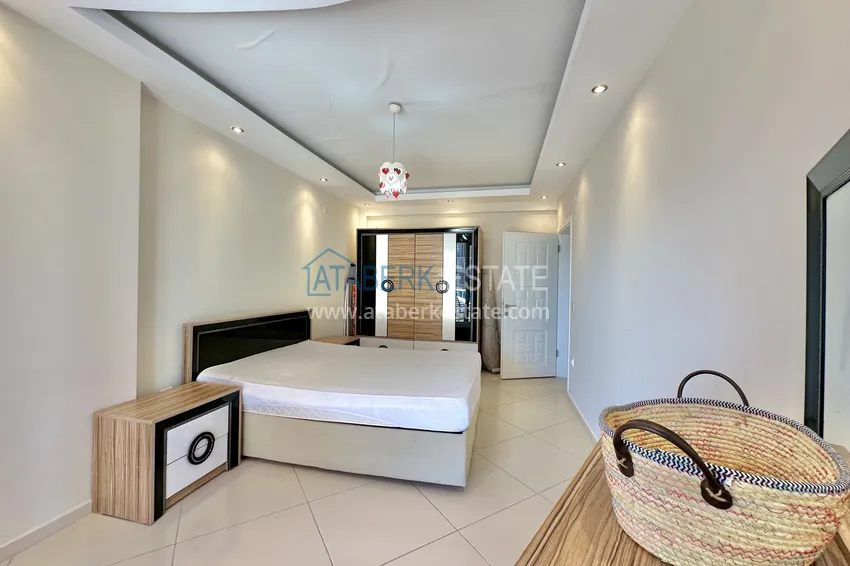 Purchase Apartment 1+1 with furniture and sea view, suitable for a residence permit - Alanya, Tosmur district 7 