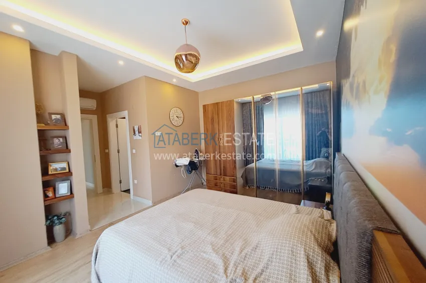 Purchase Linear 3+1 apartment with separate kitchen, new furniture and partial sea view - Mahmutlar district, Alanya 13