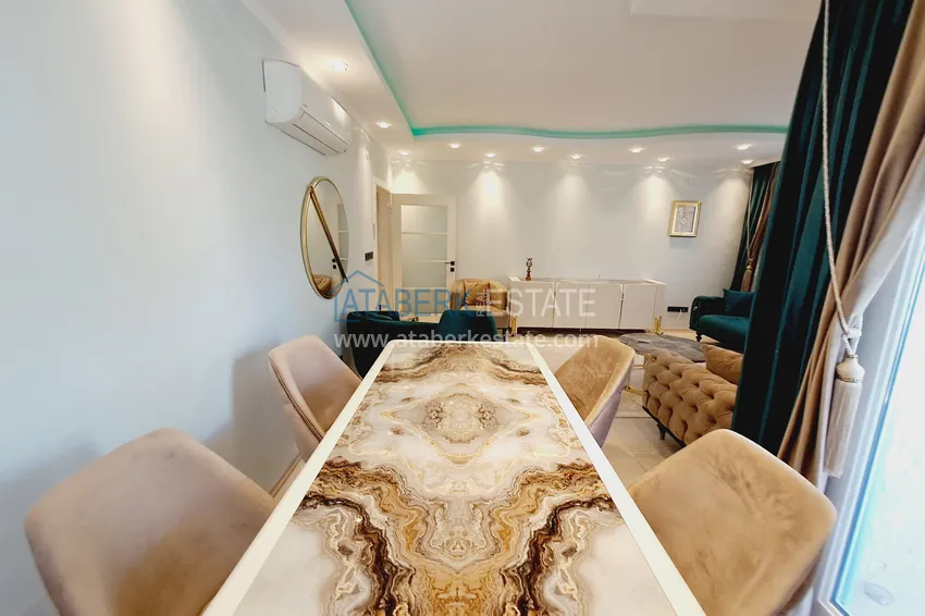 Purchase 3+1 apartment with separate kitchen and mountain views, Oba district — Alanya 8