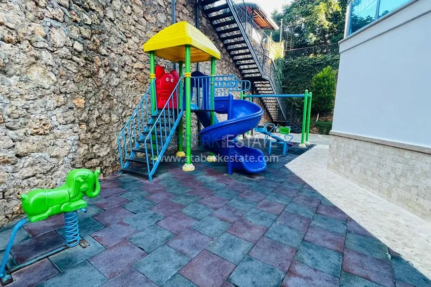 Apartment 1+1 with furniture and sea view, suitable for a residence permit - Alanya, Tosmur district 7 