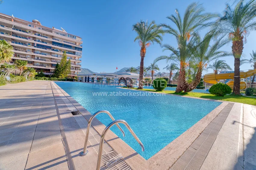 Furnished two-bedroom apartment in Tosmur, on the banks of a mountain river 250 meters from the beach 9 