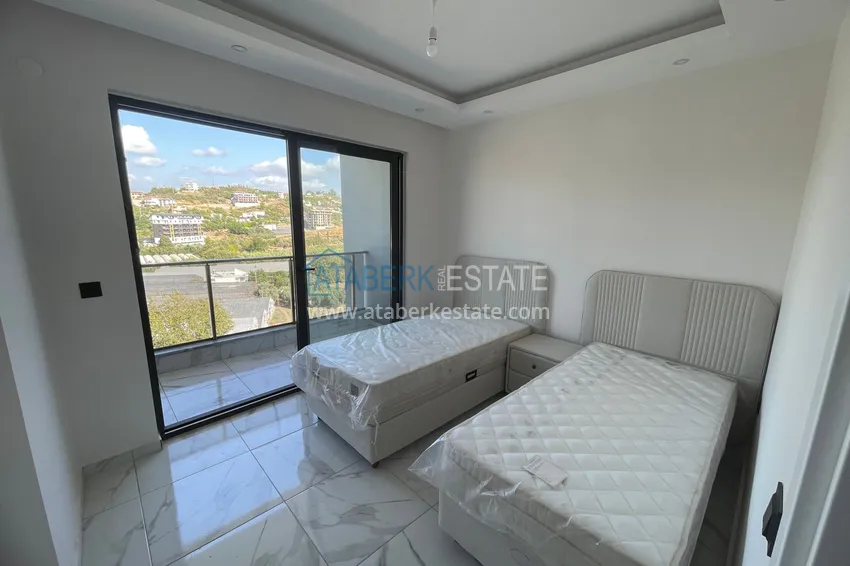 Purchase Duplex with new furniture and mountain views in a modern complex - Gazipasa City 10 