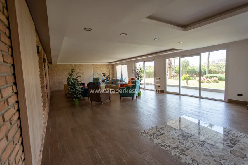 Turnkey duplex apartment in the Oba area in a comfortable family complex  9 