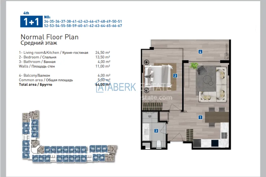 Buy cheap A grandiose project of a large-scale complex with the infrastructure of a five-star hotel - Konyaalti, Antalya 3 