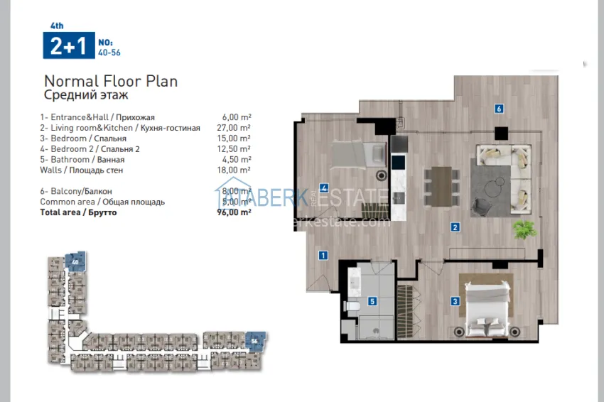 Buy cheap A grandiose project of a large-scale complex with the infrastructure of a five-star hotel - Konyaalti, Antalya 11 