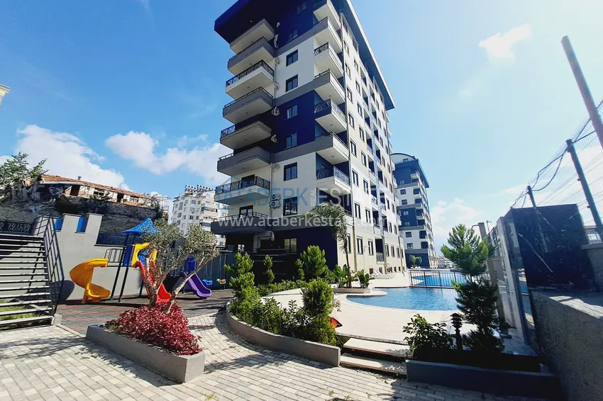 1+1 apartment from the owner in a new complex - Payallar district, Alanya, 56 m2, 2nd floor 1 