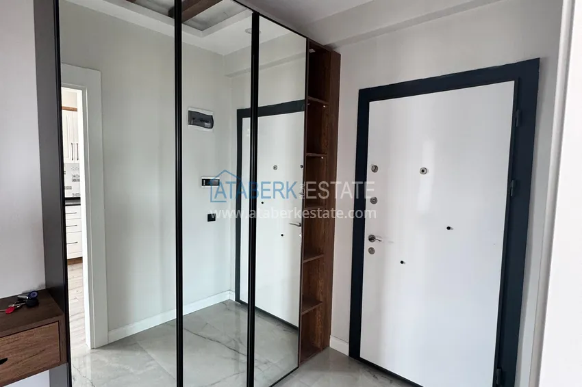 Purchase Two-bedroom apartment with furniture and a glazed balcony in Mersin - Tomyuk 1