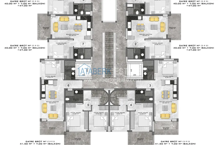 Buy cheap New premium residential complex project on the beachfront in Kestel 1 