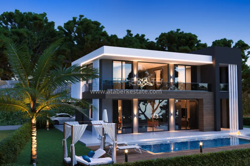 An exclusive project of an elite cottage complex in the Kargicak district 14 