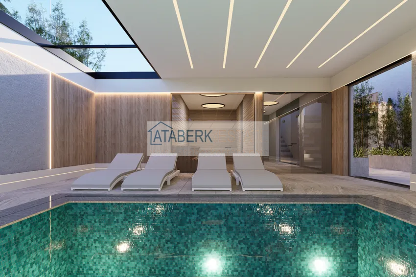 New residential complex project under construction in Antalya, Altintash district  20 