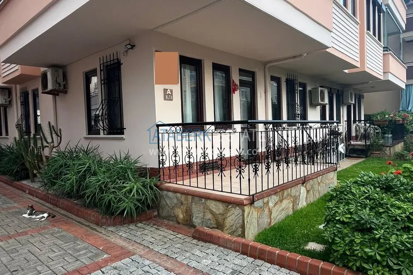 Real estate for a residence permit! Two-bedroom apartment in a complex with infrastructure - Oba district, Alanya 10 