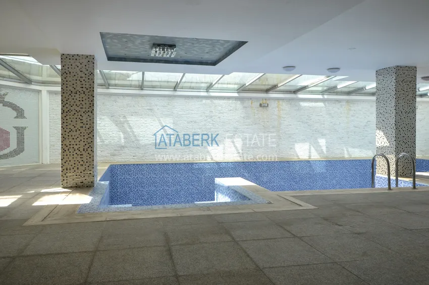 Furnished two bedroom apartment with sea view in Kargicak, Alanya 10 