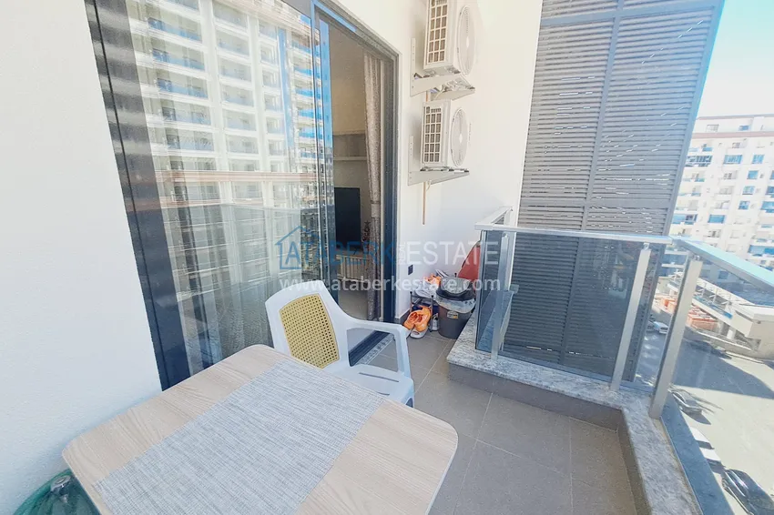 Purchase  Apartment 1+1 with furniture and mountain views in a complex with hotel infrastructure, Mahmutlar district — Alanya  10 