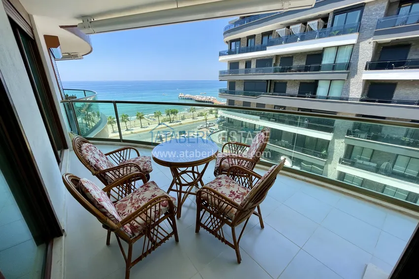 Purchase  Furnished apartment in the Oba area in a complex on the seafront 12 