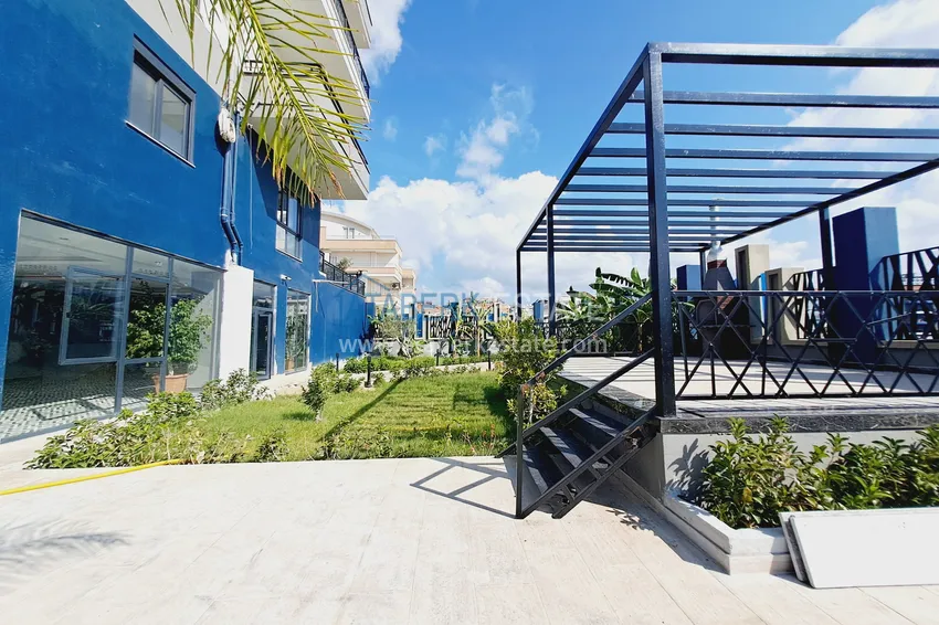 Urgent sale! Apartment from the owner with installments in a residential complex with hotel infrastructure - Payallar district, Alanya 10