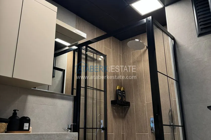 Purchase 2+1 furnished apartment for long-term rent in the center of Alanya, Keykubat beach area No. 39 11 