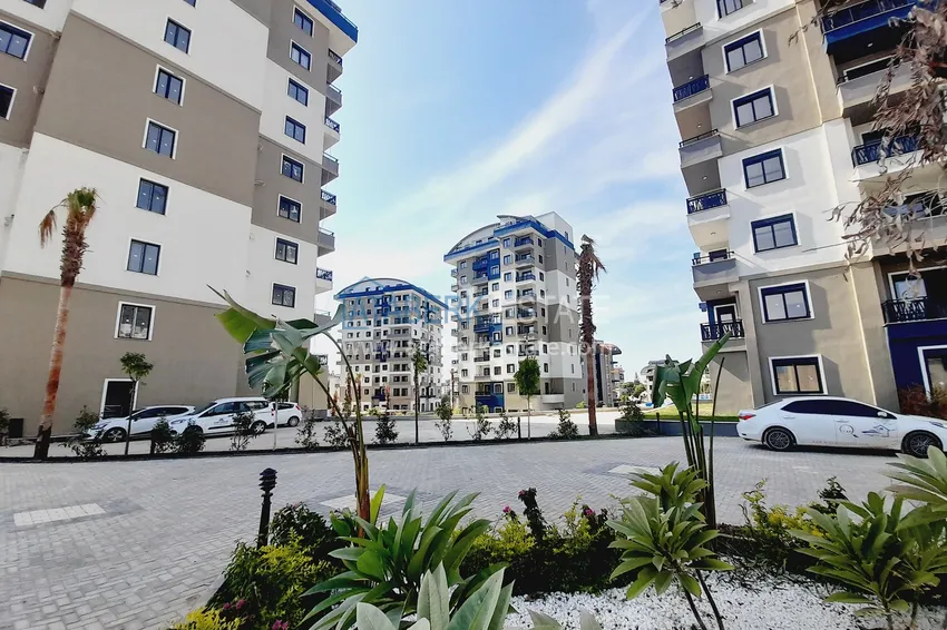 Apartment from an investor with installments for a year at a price cheaper than from a developer in the Avsallar area, Alanya 10 