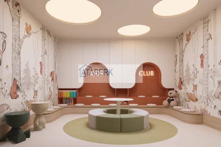 New residential complex project under construction in Antalya, Altintash district  21 