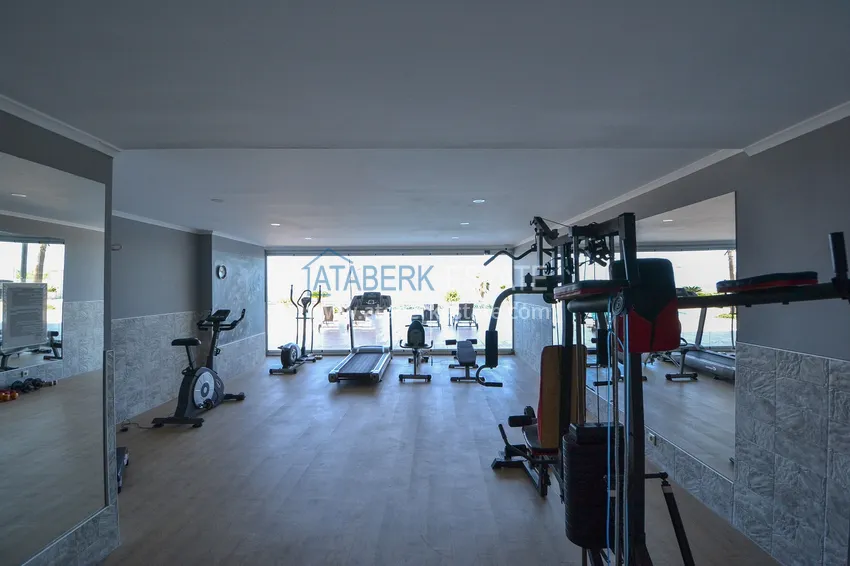 Furnished two bedroom apartment with sea view in Kargicak, Alanya 11 