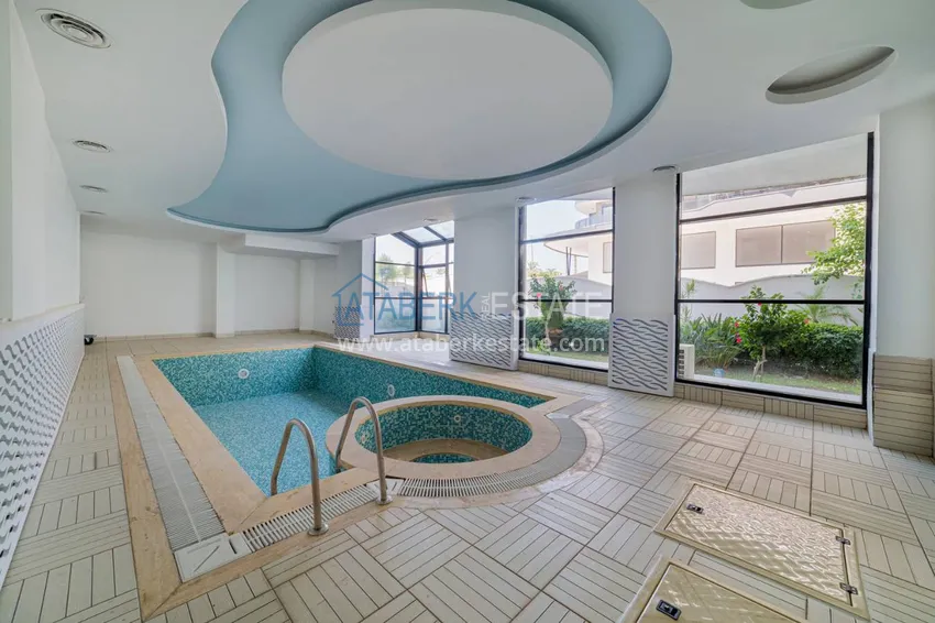 Furnished apartment in the Oba area in a complex on the seafront 11 