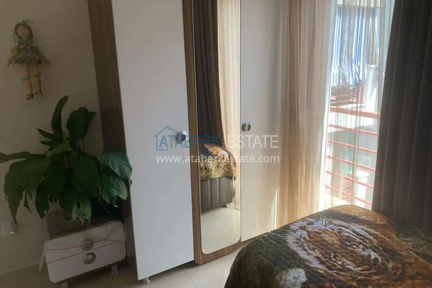 Purchase  Real estate for a residence permit! Furnished 2+1 apartment with sea and mountain views, Oba district — Alanya 11 