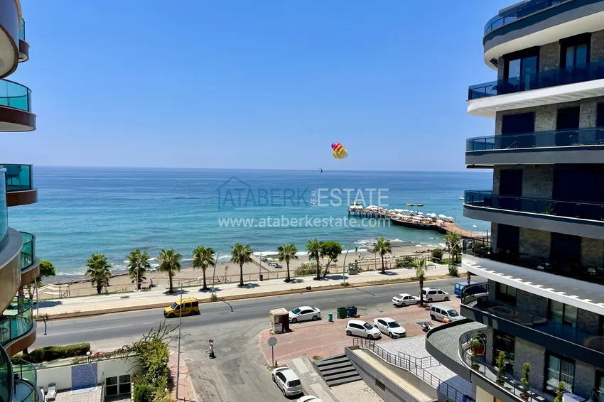 Purchase  Furnished apartment in the Oba area in a complex on the seafront 13 