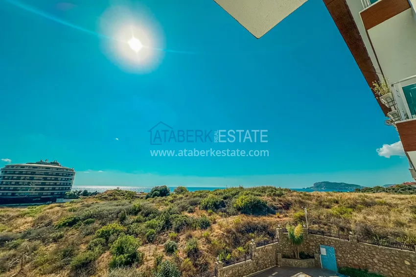 Purchase  1+1 apartment with furniture and open sea views, Kestel district - Alanya 11 