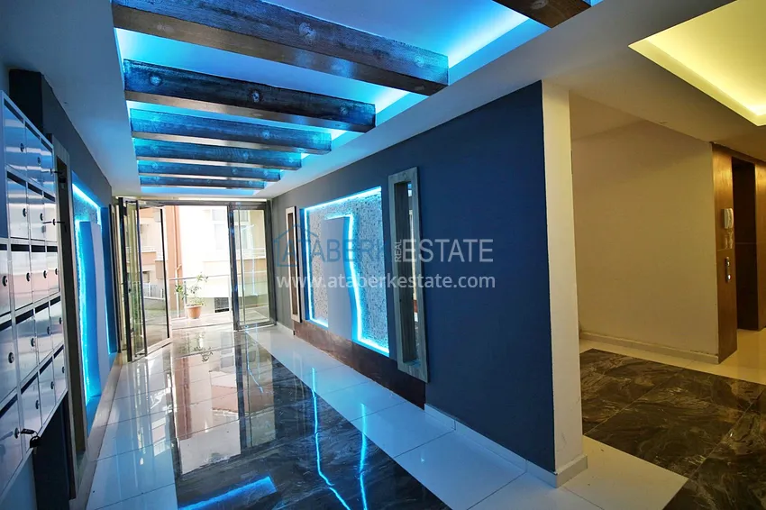 Real estate for a residence permit! Duplex penthouse with sea and mountain views - Mahmutlar District, Alanya 12 