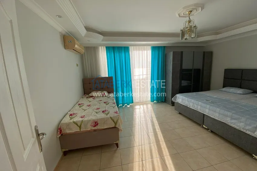 Purchase  4+1 duplex with separate kitchen and panoramic sea and mountain views - Mahmutlar district, Alanya 11 