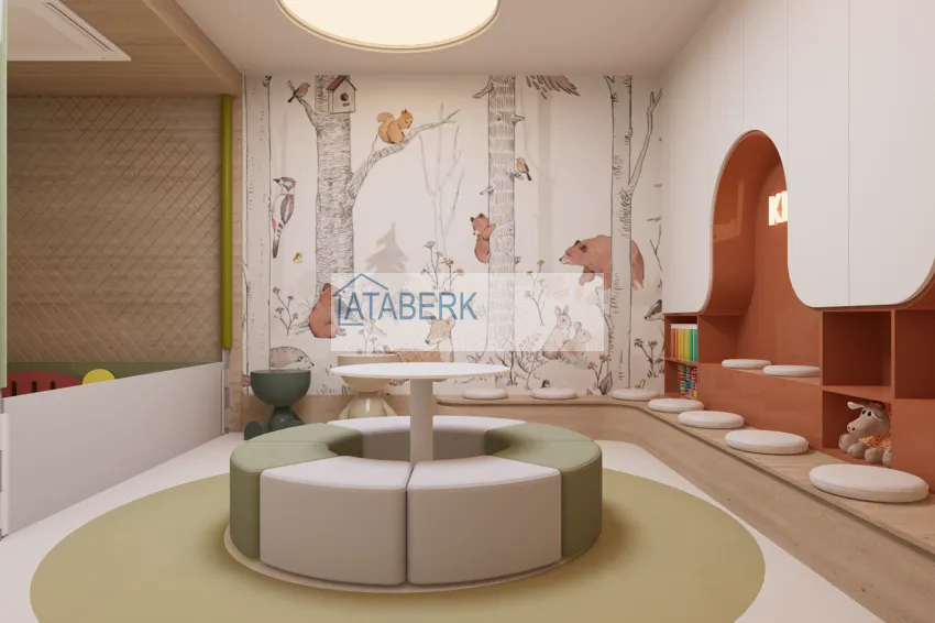 New residential complex project under construction in Antalya, Altintash district  22 